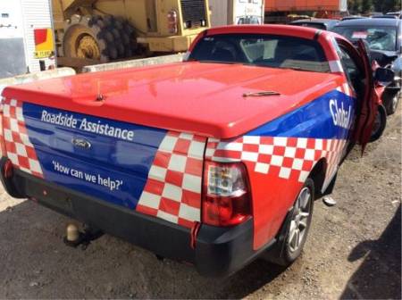 WRECKING  2012 FORD FG MKII FALCON ECOLPI UTE